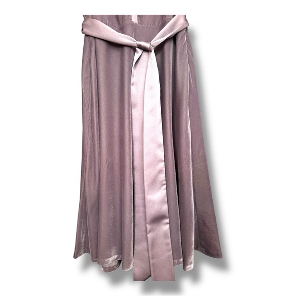 Lauren Ralph Lauren Mauve Midi Dress – Size 14 – NWT - Picture 7 of 8